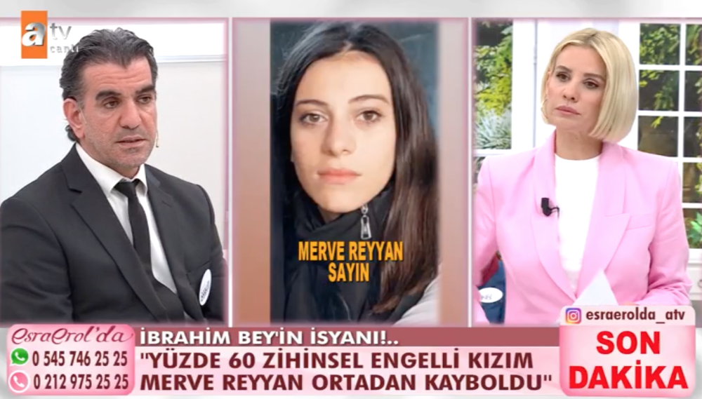 esra erol da merve reyyan sayin kimdir merve reyyan sayin olayi nedir ibrahim sayin kimdir